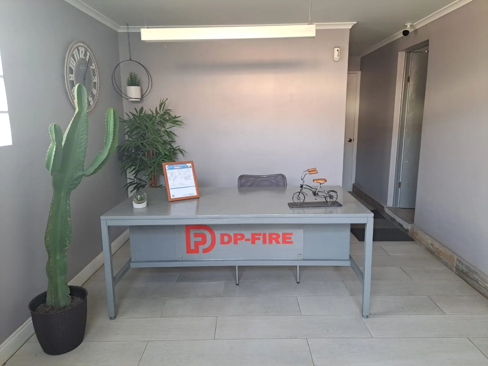 Recepción de oficina DP-FIRE